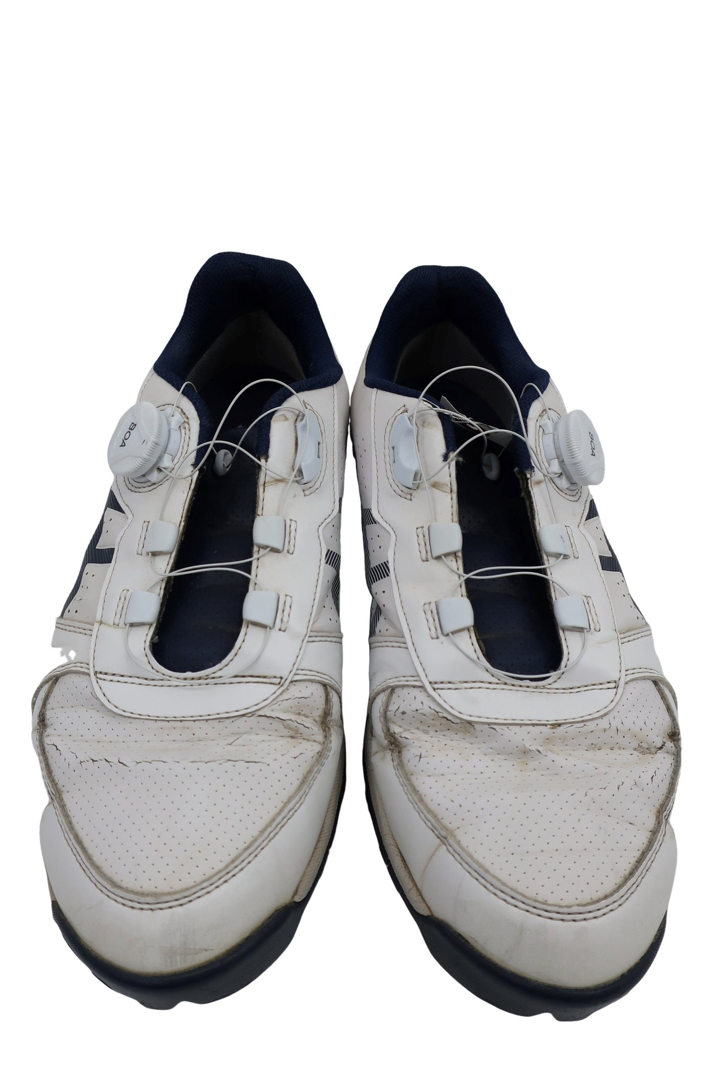 asics(アシックス) ダイヤル式ゴルフシューズ 白青 メンズ 26.5cm C-2