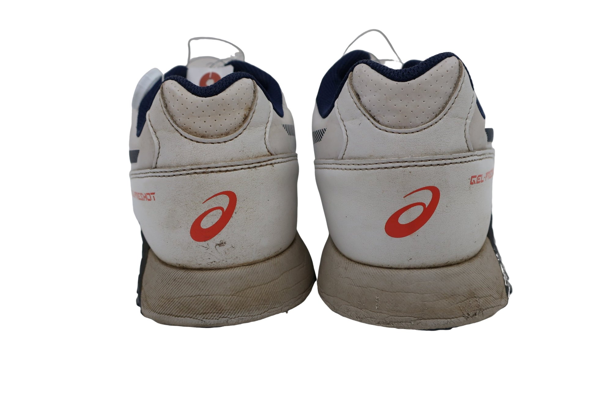 asics(アシックス) ダイヤル式ゴルフシューズ 白青 メンズ 26.5cm C-6