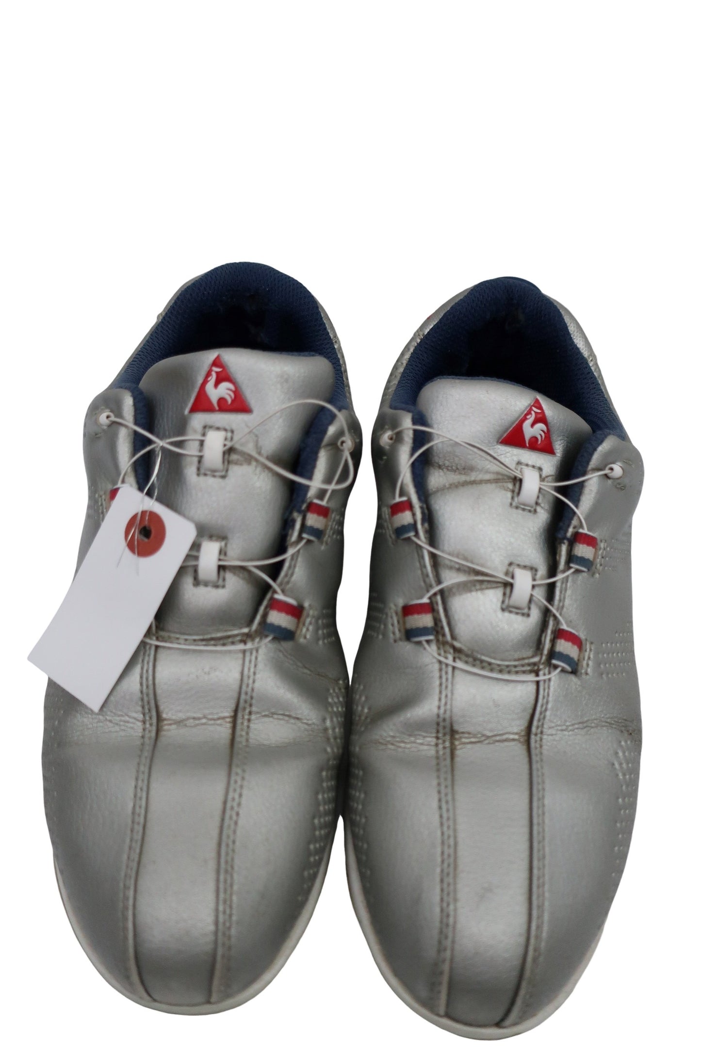 le coq sportif(ルコックスポルティフ) ダイヤル式ゴルフシューズ シルバー レディース 23.5cm B-2