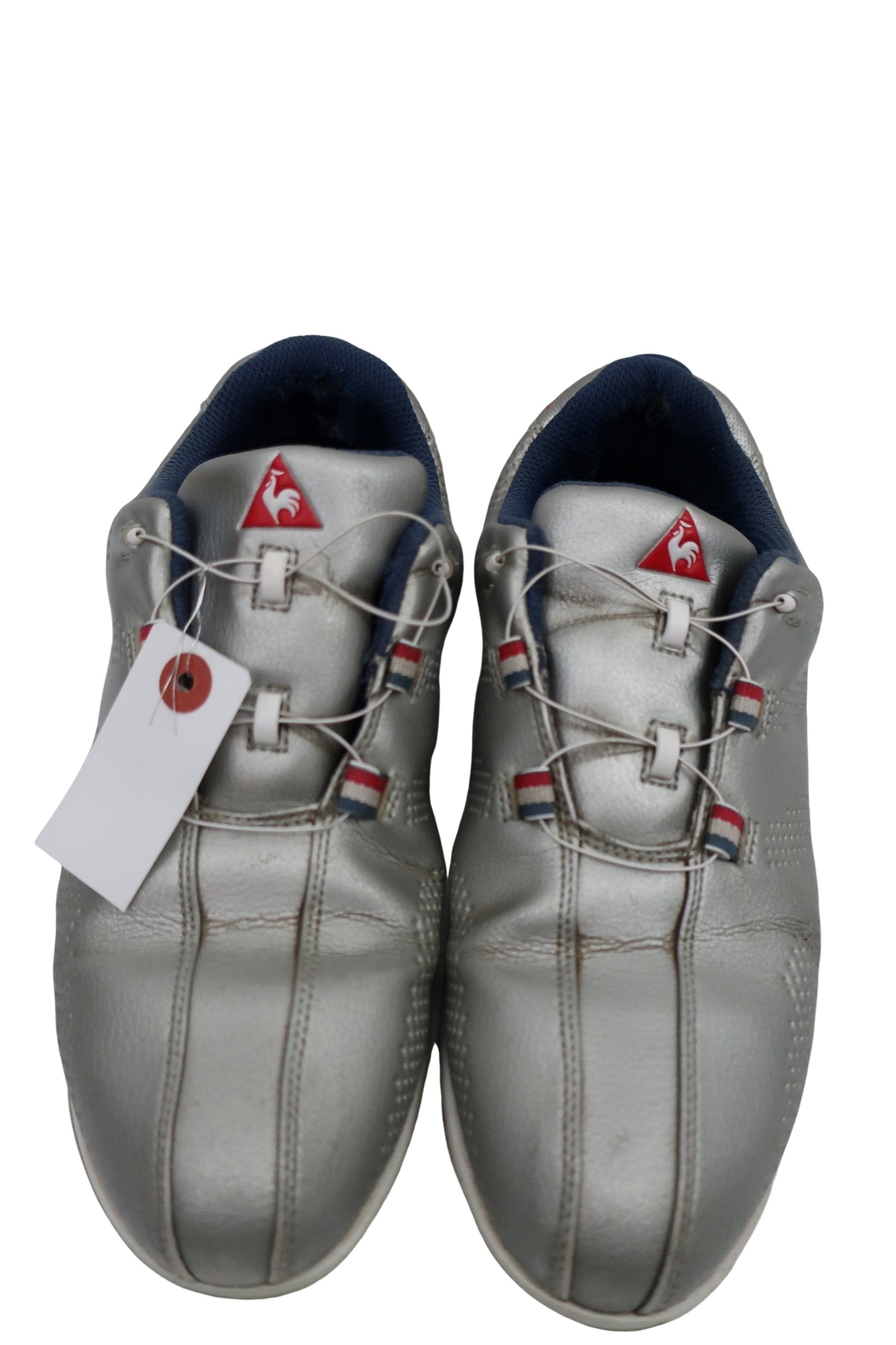 le coq sportif(ルコックスポルティフ) ダイヤル式ゴルフシューズ シルバー レディース 23.5cm B-2