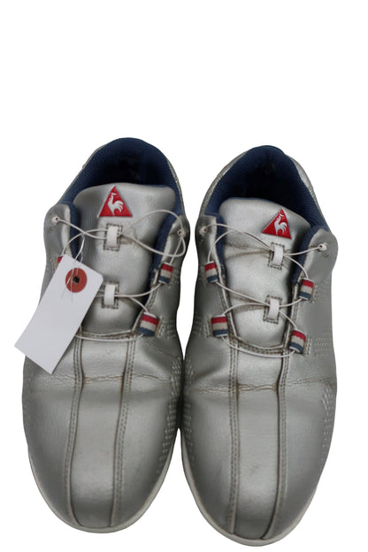 le coq sportif(ルコックスポルティフ) ダイヤル式ゴルフシューズ シルバー レディース 23.5cm B-2
