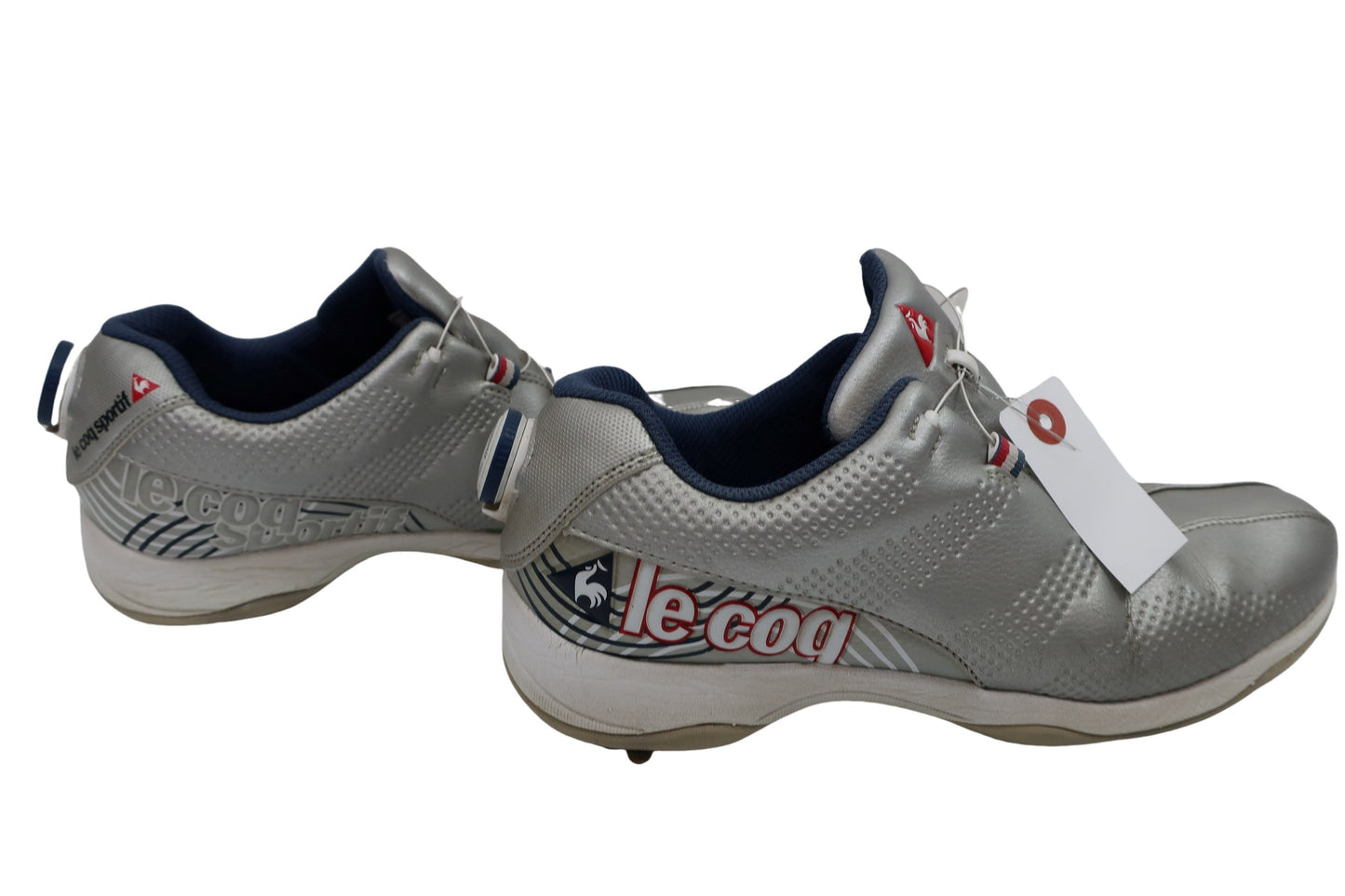 le coq sportif(ルコックスポルティフ) ダイヤル式ゴルフシューズ シルバー レディース 23.5cm B-5