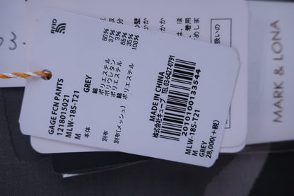 MARK&LONA(マークアンドロナ) パンツ グレーカモフラ柄 レディース M MLW-18S-T21 N-3