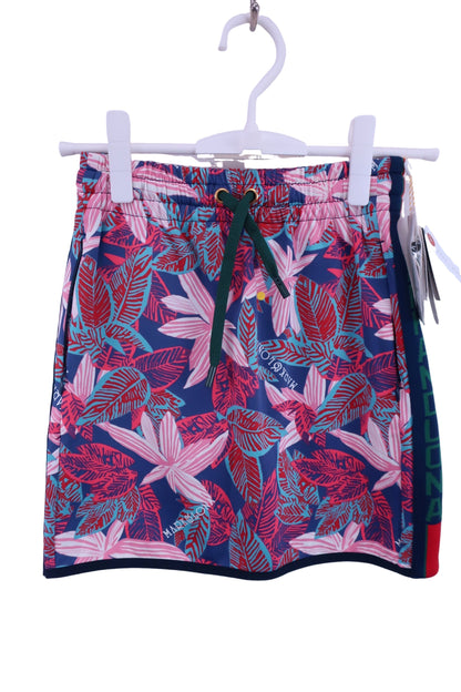 MARK&LONA(マークアンドロナ) スカート 青ピンク総柄 レディース S MLW-18S-E60 N-1