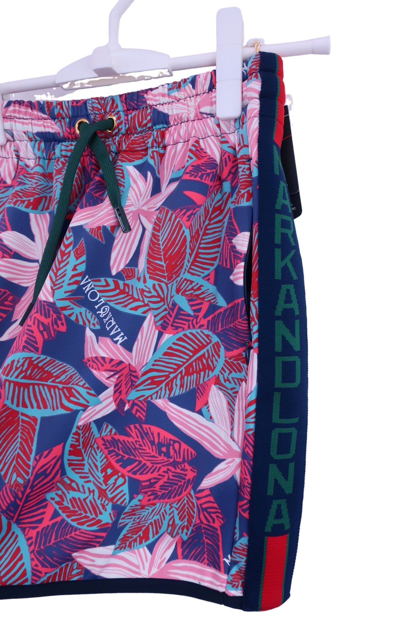 MARK&LONA(マークアンドロナ) スカート 青ピンク総柄 レディース S MLW-18S-E60 N-2