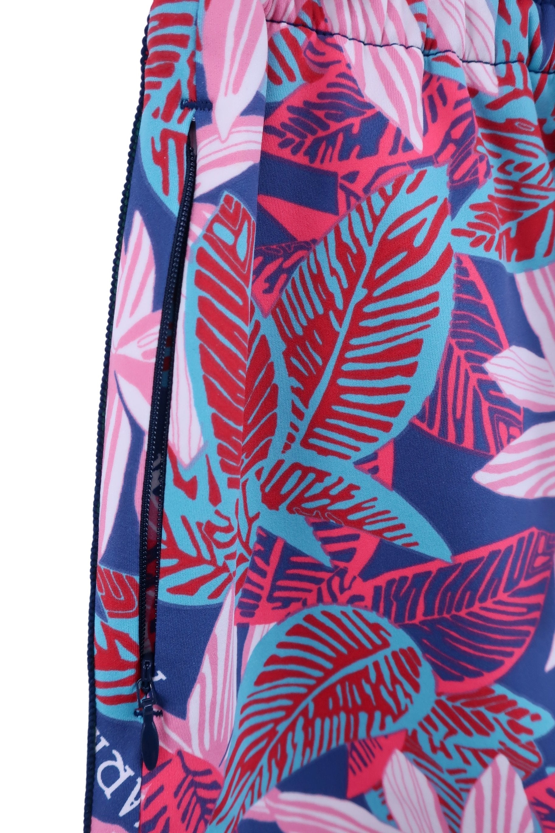 MARK&LONA(マークアンドロナ) スカート 青ピンク総柄 レディース S MLW-18S-E60 N-3