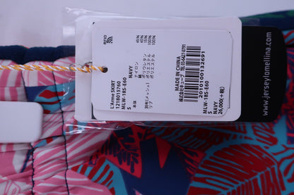 MARK&LONA(マークアンドロナ) スカート 青ピンク総柄 レディース S MLW-18S-E60 N-6