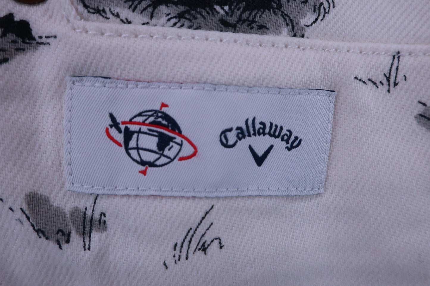 Callaway(キャロウェイ) ショートパンツ 白グレー レディース L 241-6224800 A-4