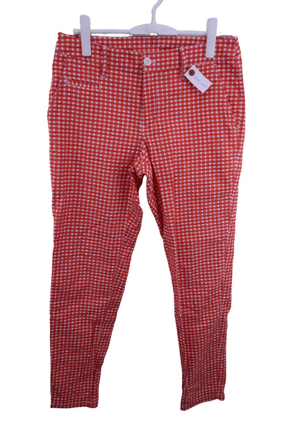 Jack Bunny(ジャックバニー) パンツ オレンジチェック レディース 2 263-9131408 A-1