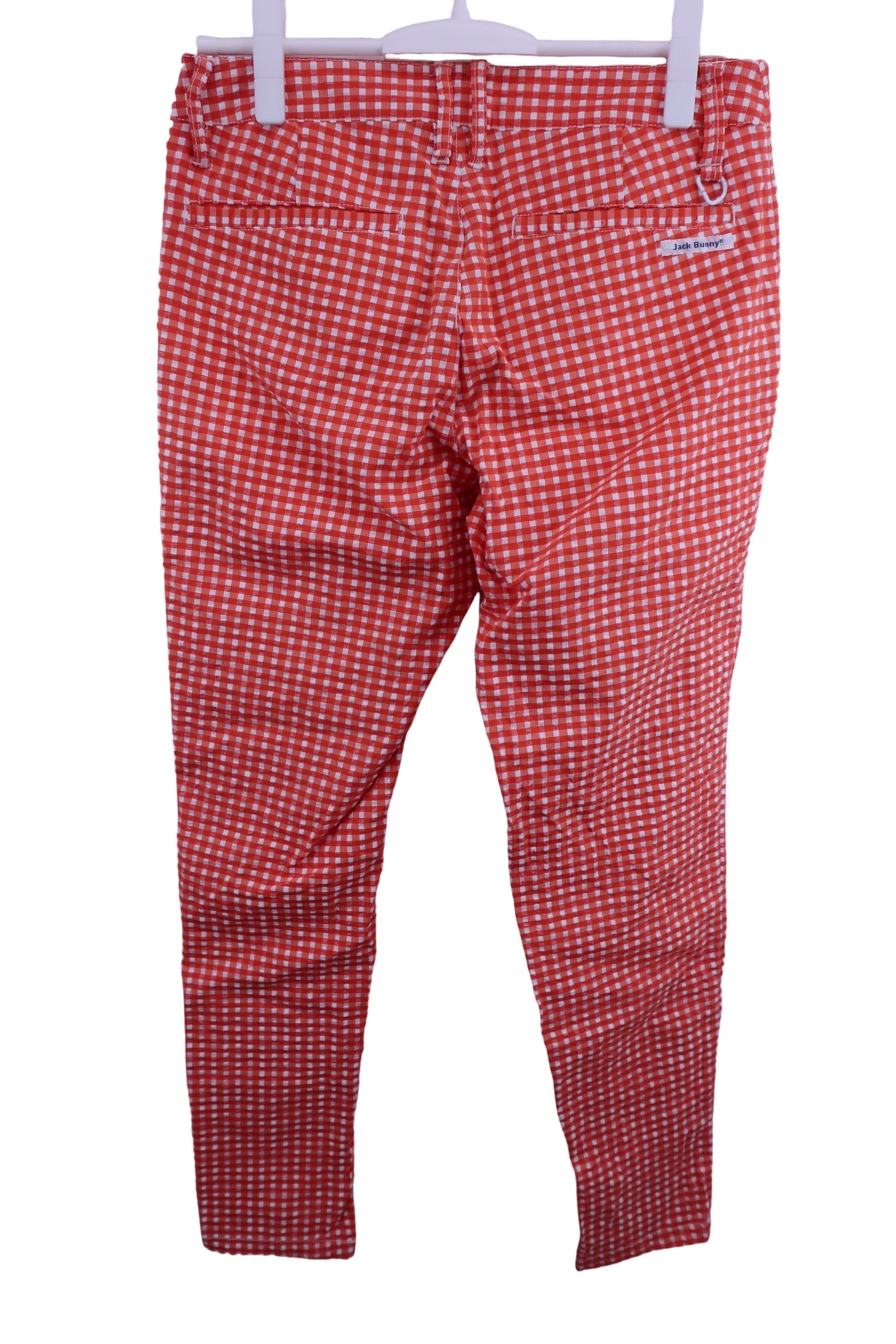 Jack Bunny(ジャックバニー) パンツ オレンジチェック レディース 2 263-9131408 A-3