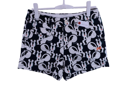 PEARLY GATES(パーリーゲイツ) ショートパンツ ネイビーホワイト総柄 レディース 1 055-8232950 A-1