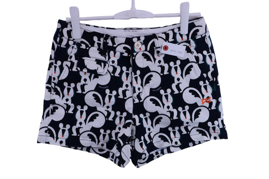 PEARLY GATES(パーリーゲイツ) ショートパンツ ネイビーホワイト総柄 レディース 1 055-8232950 A-1