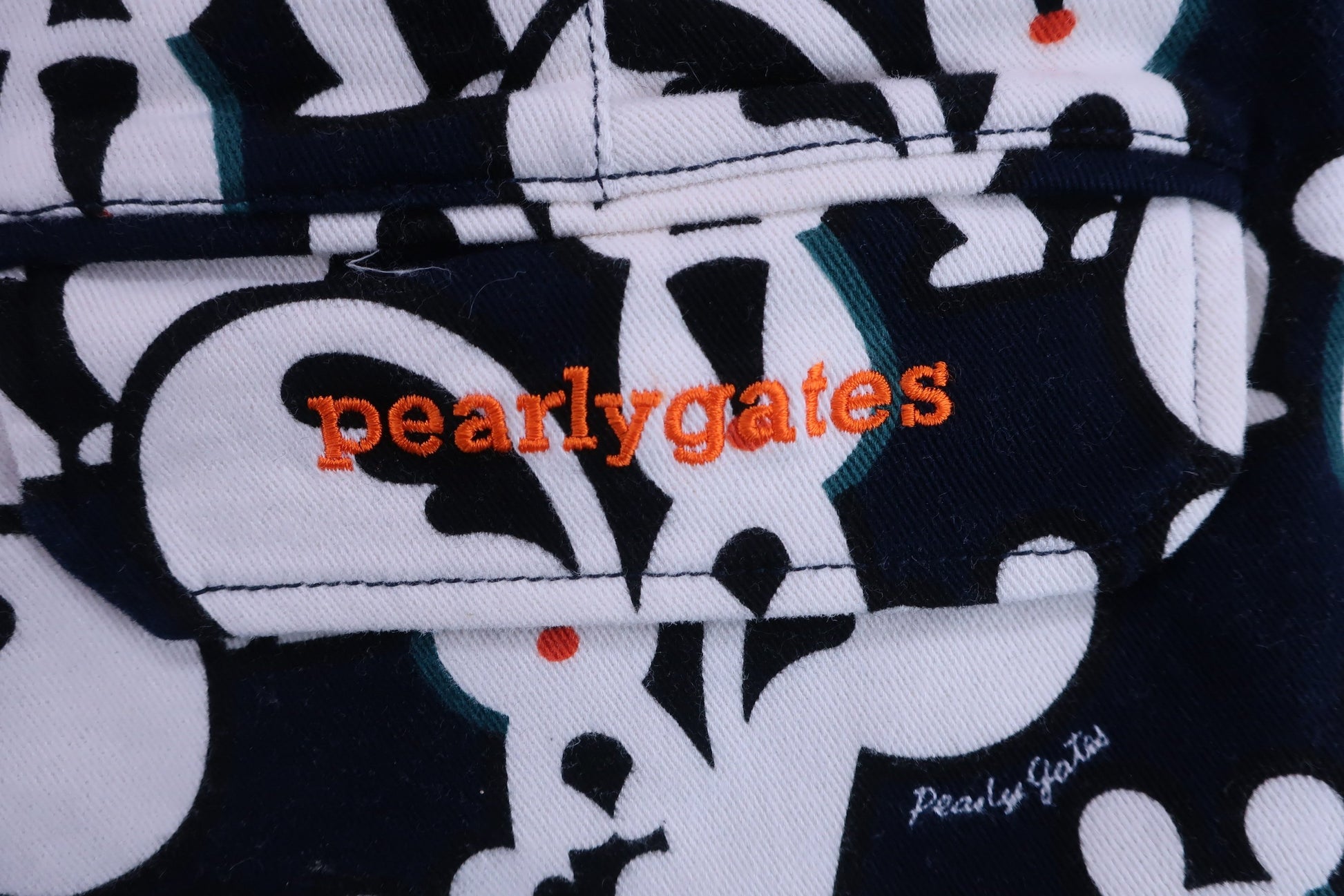 PEARLY GATES(パーリーゲイツ) ショートパンツ ネイビーホワイト総柄 レディース 1 055-8232950 A-5