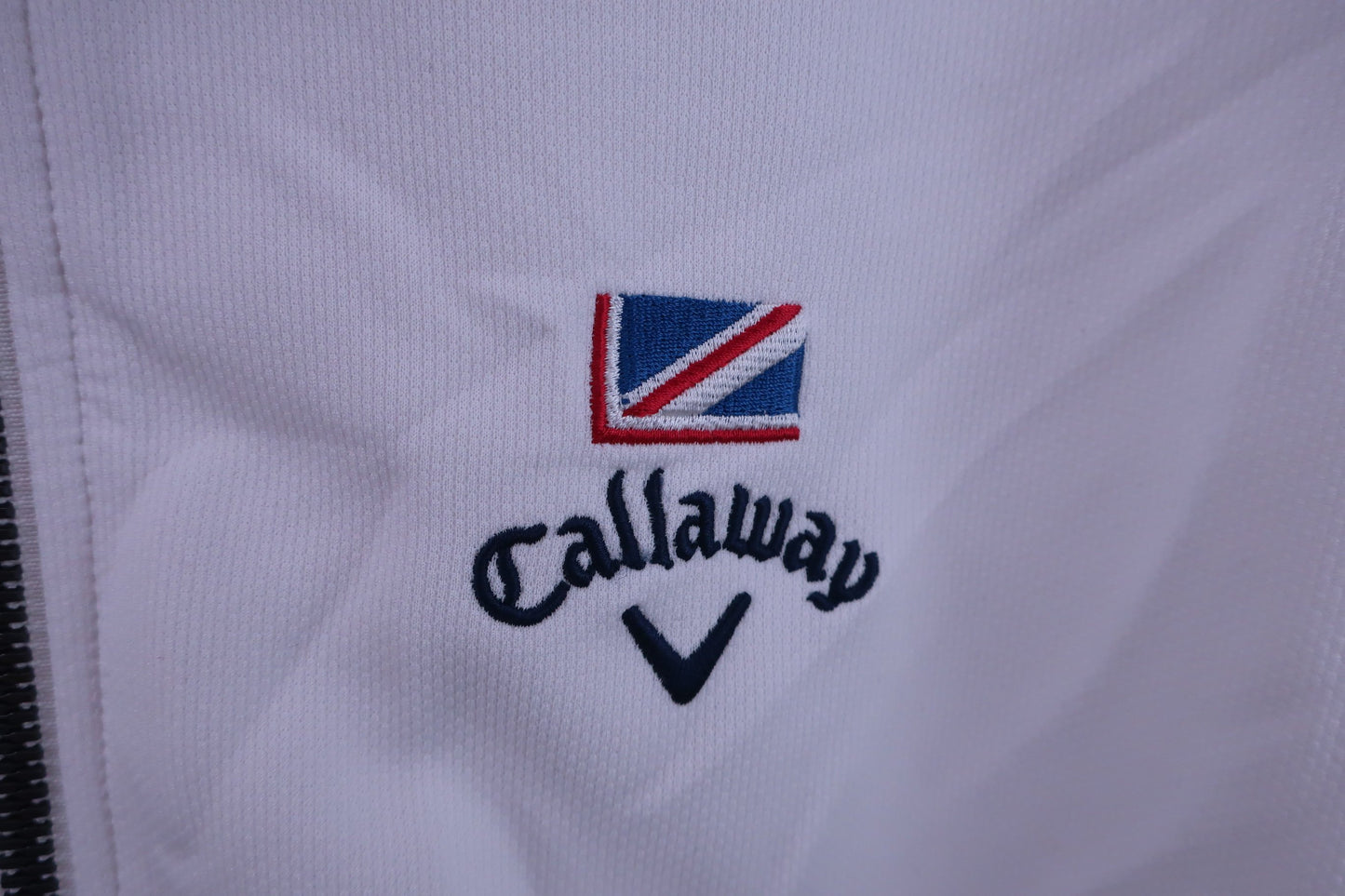 Callaway(キャロウェイ) ブルゾン 白ネイビー メンズ L 241-7258501 B-3