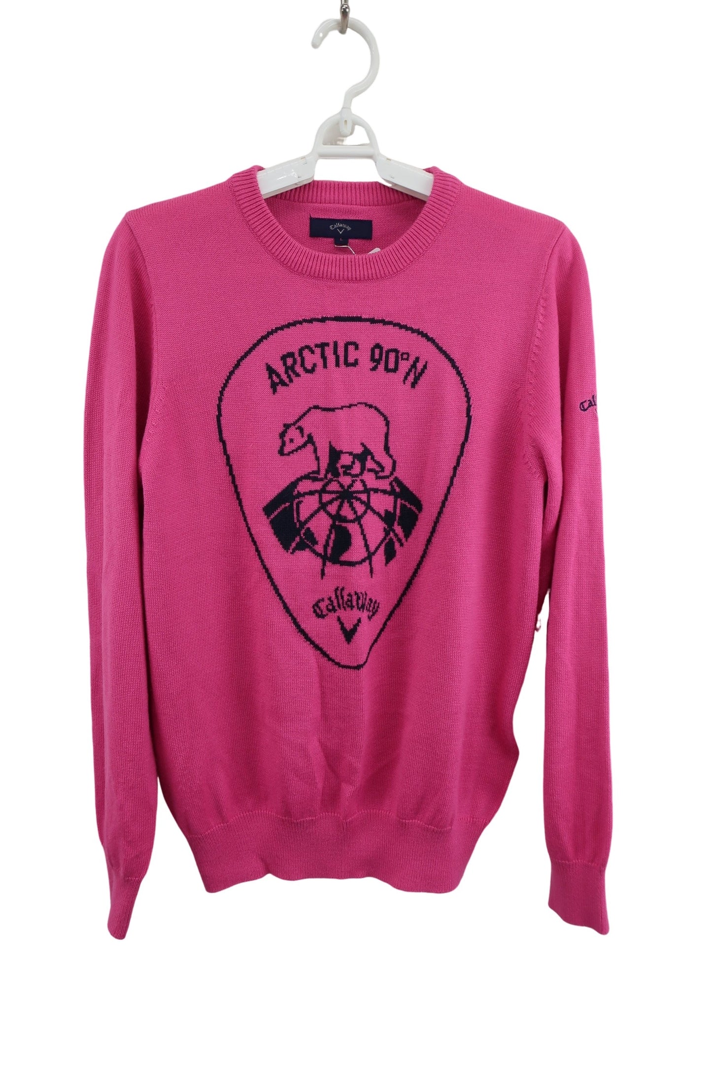 Callaway(キャロウェイ) セーター ピンク レディース L 241-6260812 A-1
