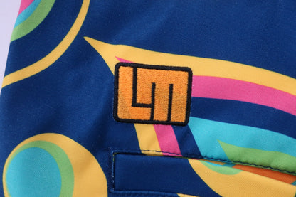 LOUDMOUTH(ラウドマウス) パンツ 青総柄 メンズ XL A-5