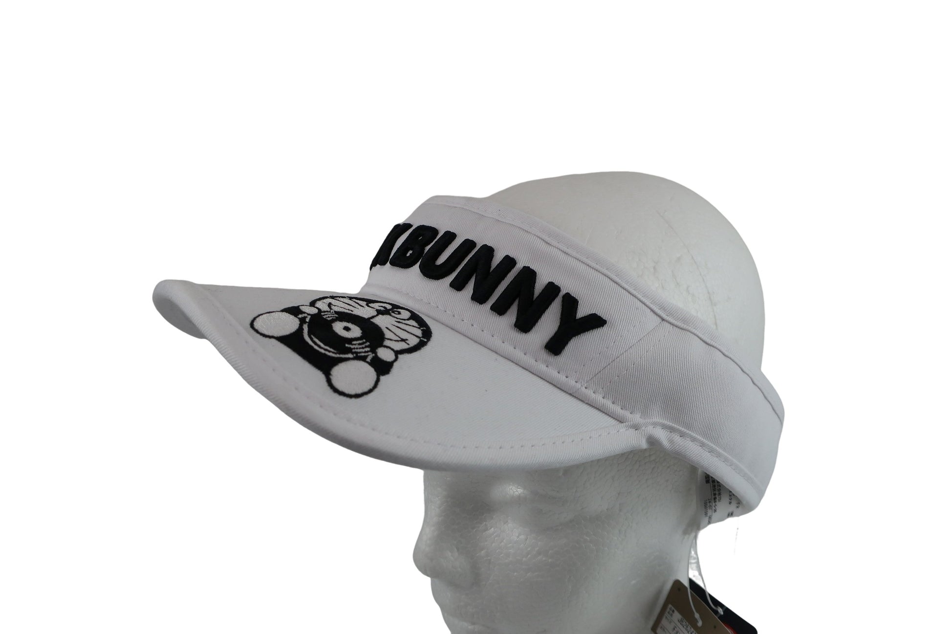 Jack Bunny(ジャックバニー) サンバイザー 白ドラえもん柄 メンズ フリーサイズ 262-4287002 N-1