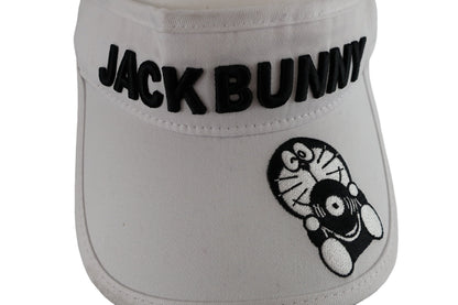 Jack Bunny(ジャックバニー) サンバイザー 白ドラえもん柄 メンズ フリーサイズ 262-4287002 N-3