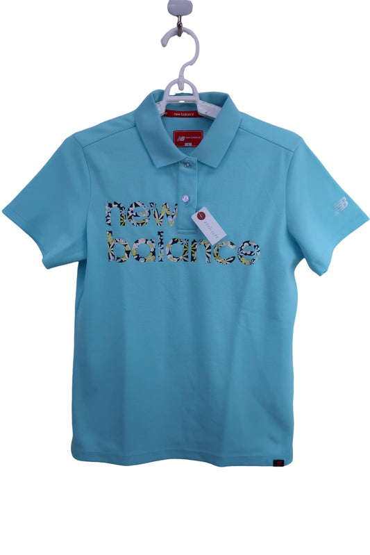 New Balance golf(ニューバランスゴルフ) ポロシャツ 水色 レディース 1 012-2160506 A-1