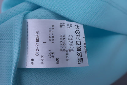 New Balance golf(ニューバランスゴルフ) ポロシャツ 水色 レディース 1 012-2160506 A-7