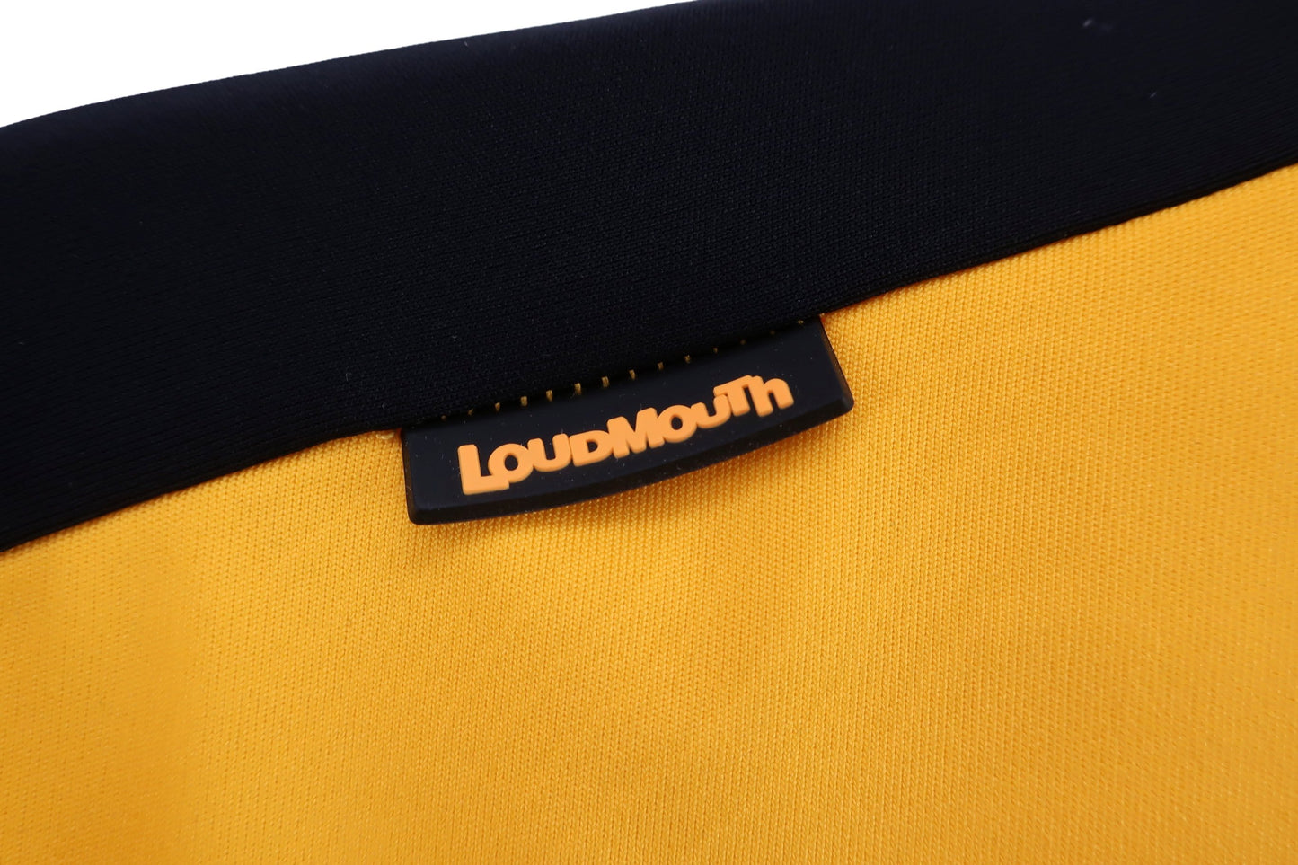 LOUDMOUTH(ラウドマウス) 半袖モックネックシャツ 黄色 メンズ M A-3
