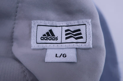 adidas(アディダス) パンツ 白青 レディース L A-7