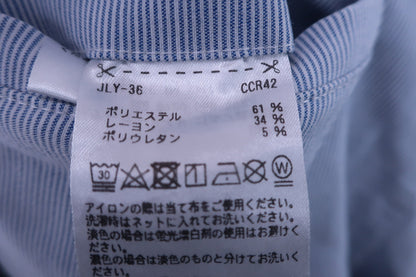 adidas(アディダス) パンツ 白青 レディース L A-8
