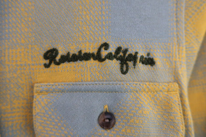 Rosasen(ロサーセン) 長袖ポロワンピース 黄色系 レディース M A-2