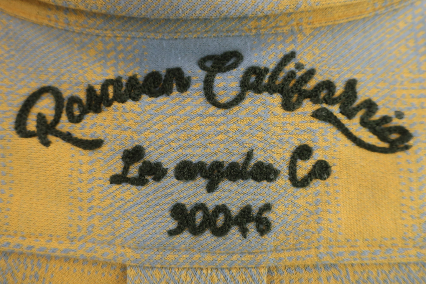 Rosasen(ロサーセン) 長袖ポロワンピース 黄色系 レディース M A-8