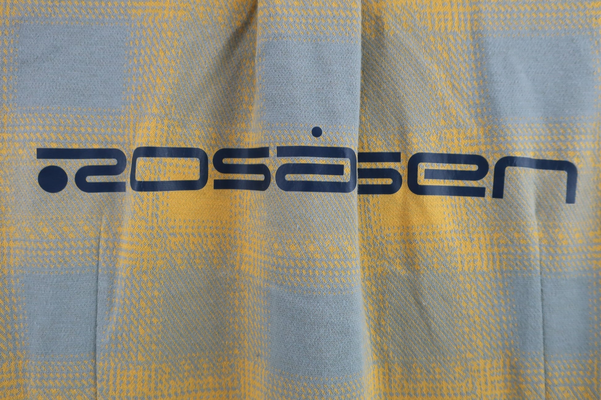 Rosasen(ロサーセン) 長袖ポロワンピース 黄色系 レディース M A-9