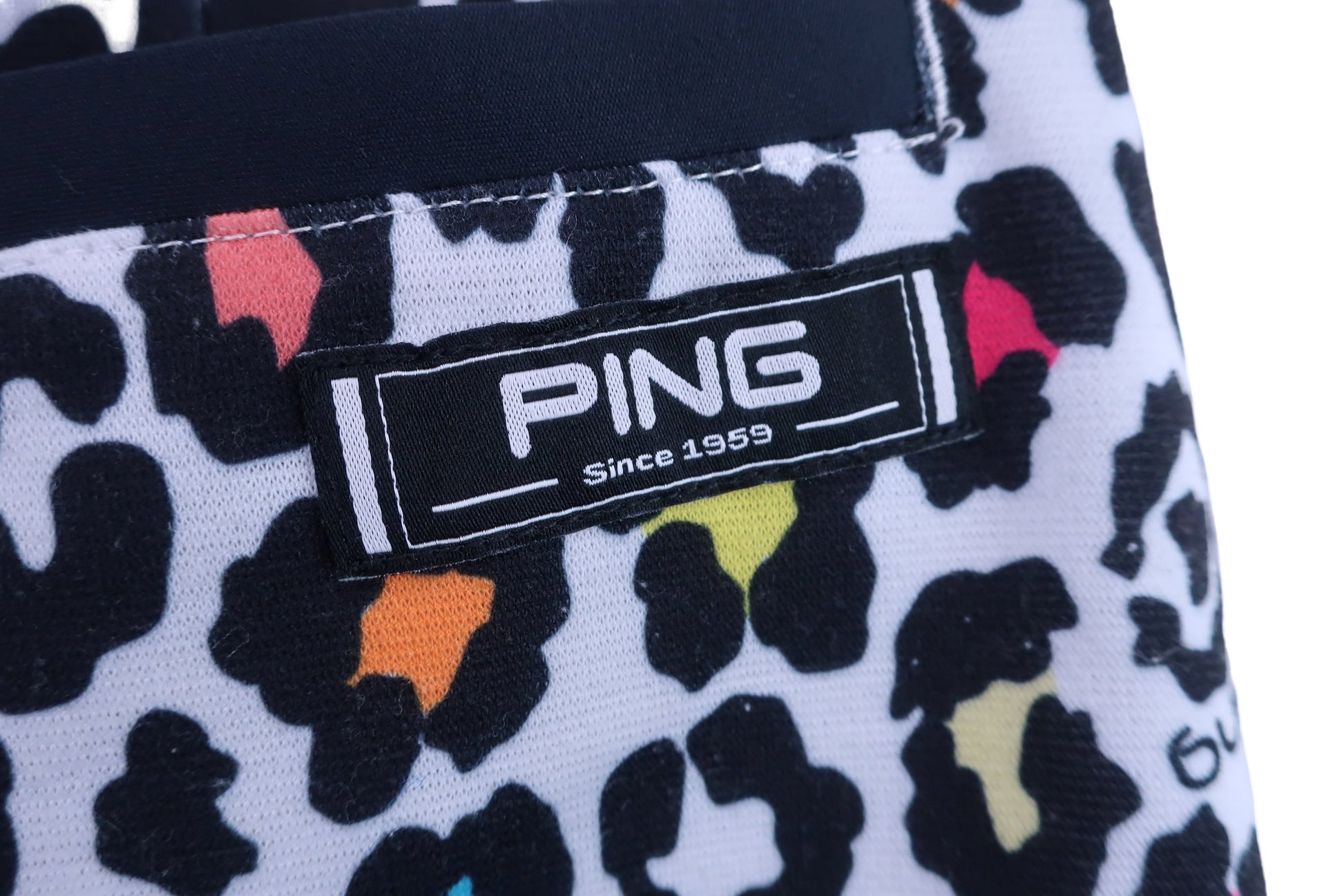 PING(ピン) スカート 白黒総柄 レディース SS 622-2234906 B-4