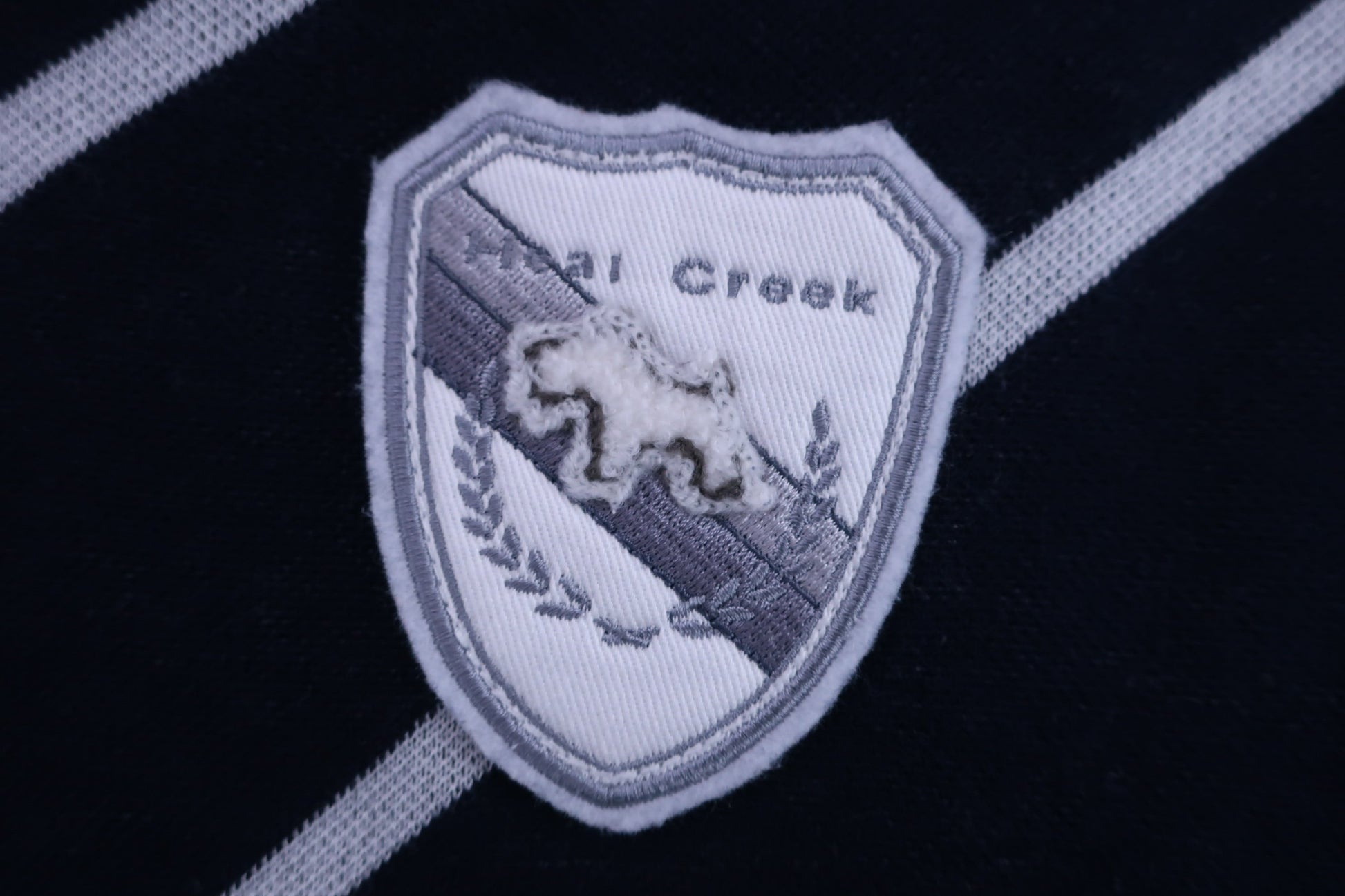 Heal Creek(ヒールクリーク) ハイネックセーター ネイビー白 レディース A-2
