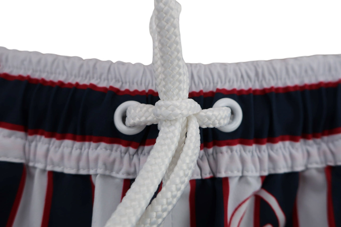 PING(ピン) ショートパンツ 白ネイビーストライプ レディース SS 622-2132302 A-2