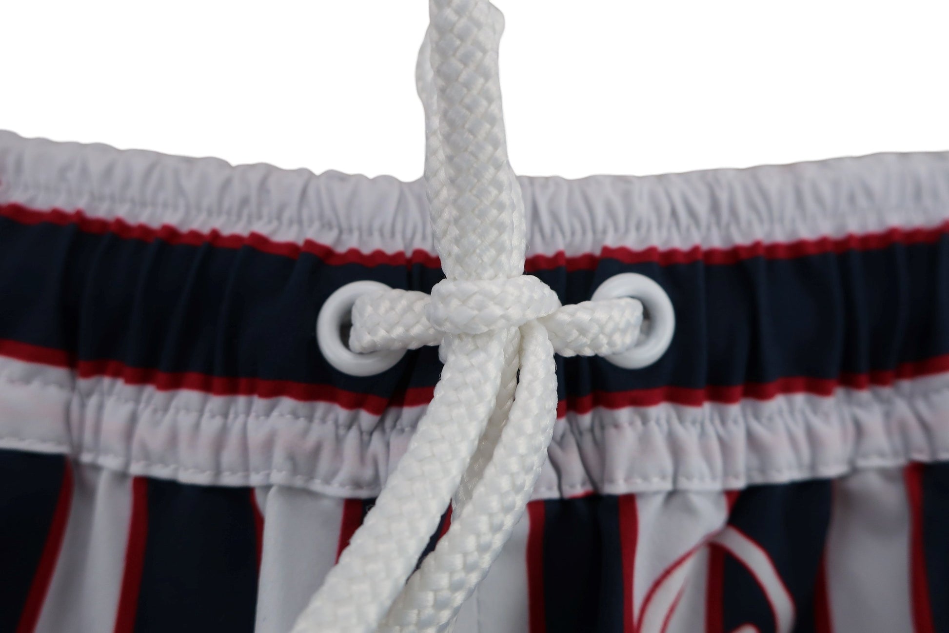 PING(ピン) ショートパンツ 白ネイビーストライプ レディース SS 622-2132302 A-2