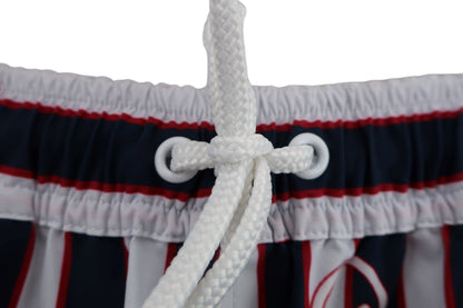 PING(ピン) ショートパンツ 白ネイビーストライプ レディース SS 622-2132302 A-2