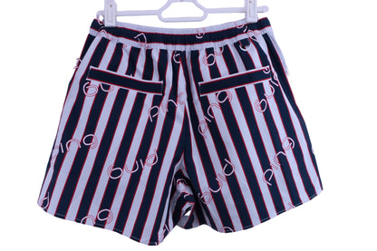 PING(ピン) ショートパンツ 白ネイビーストライプ レディース SS 622-2132302 A-3