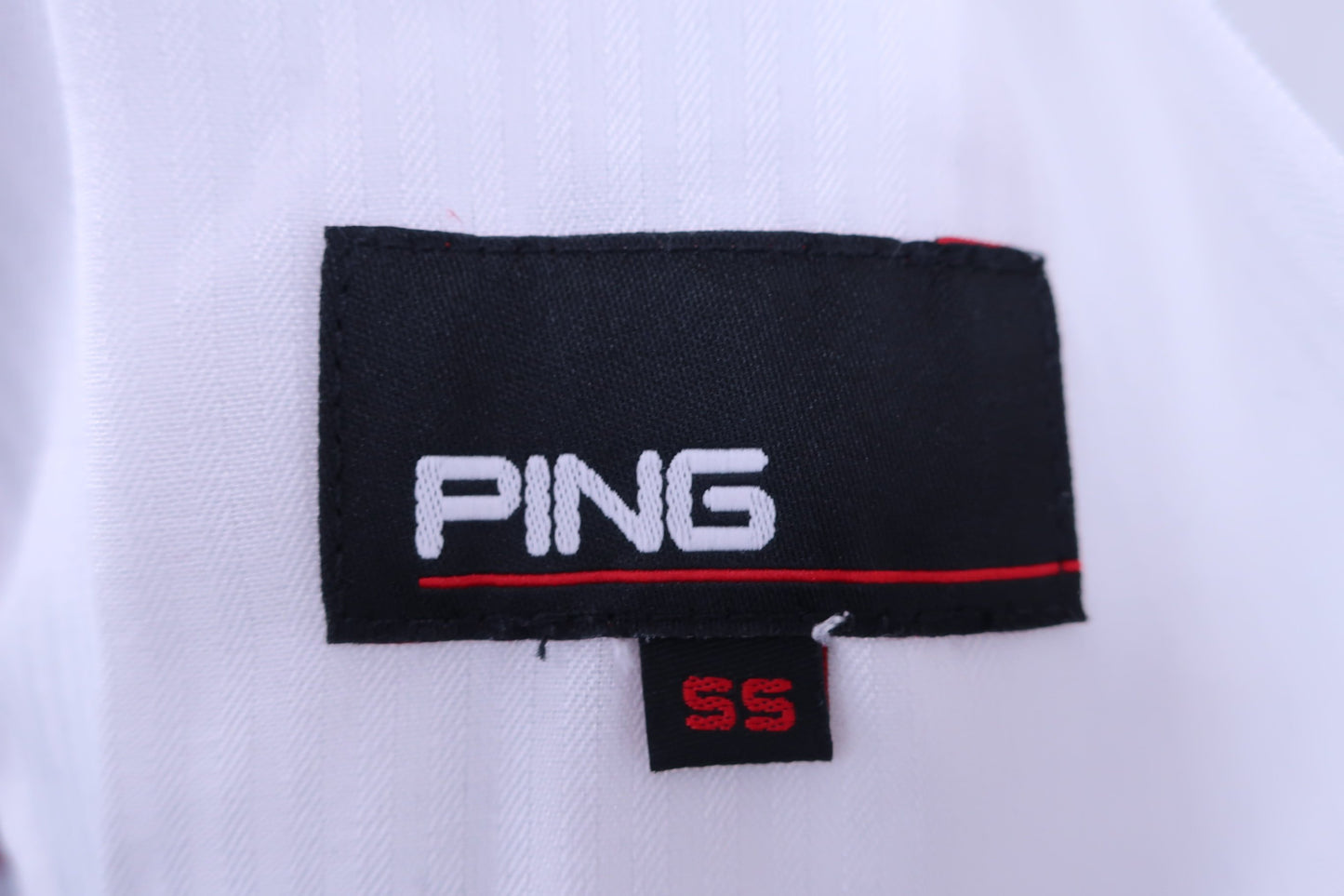 PING(ピン) ショートパンツ 白ネイビーストライプ レディース SS 622-2132302 A-5