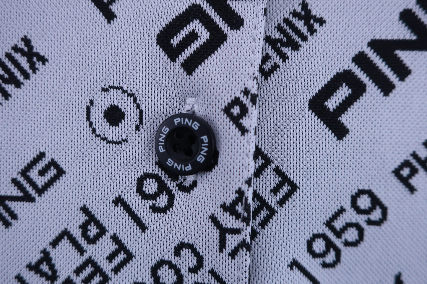 PING(ピン) ワンピース グレー総文字柄 レディース SS 622-2124300 A-4