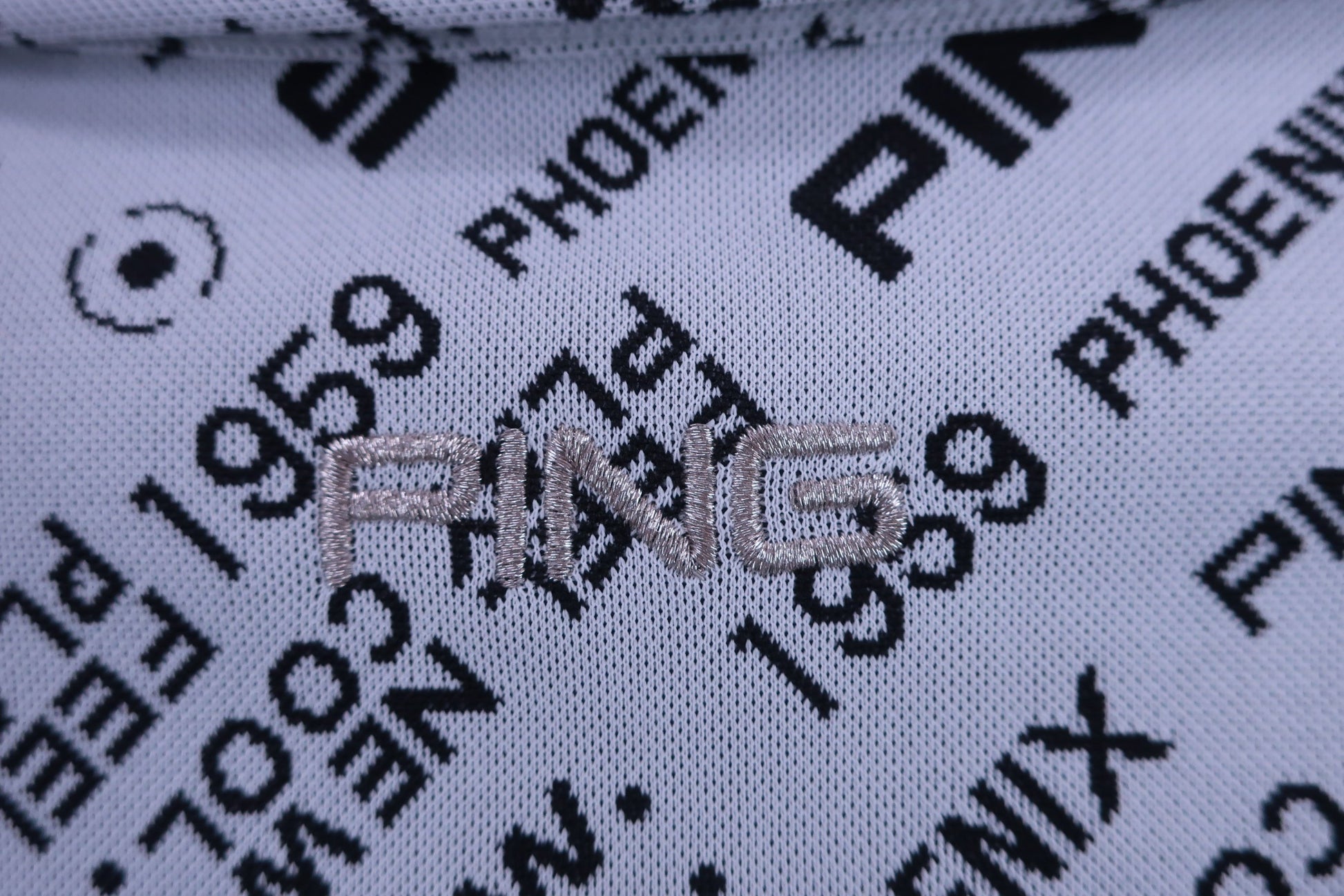 PING(ピン) ワンピース グレー総文字柄 レディース SS 622-2124300 A-6