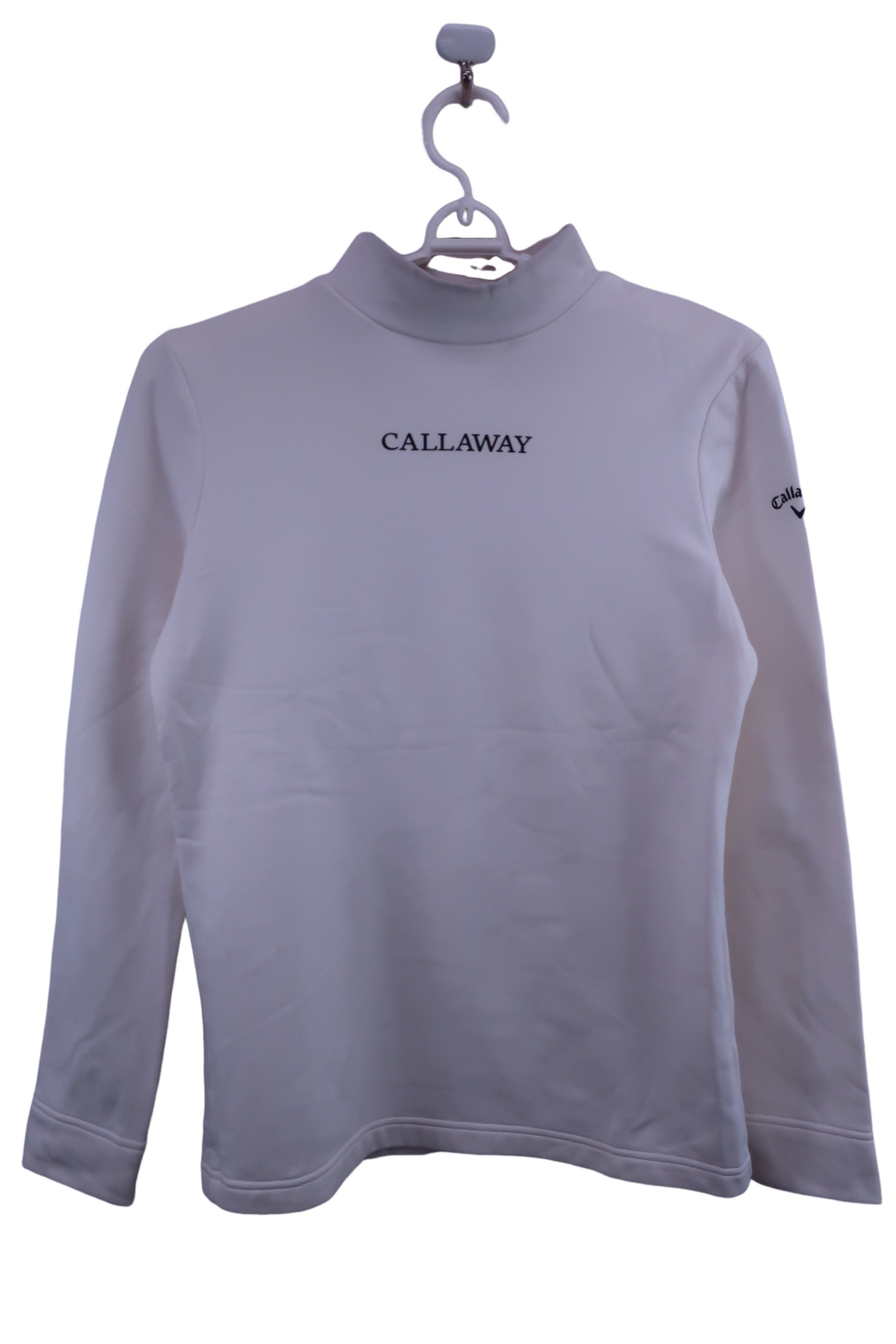 Callaway(キャロウェイ) 長袖モックネックシャツ 白 レディース L C21233209 A-1