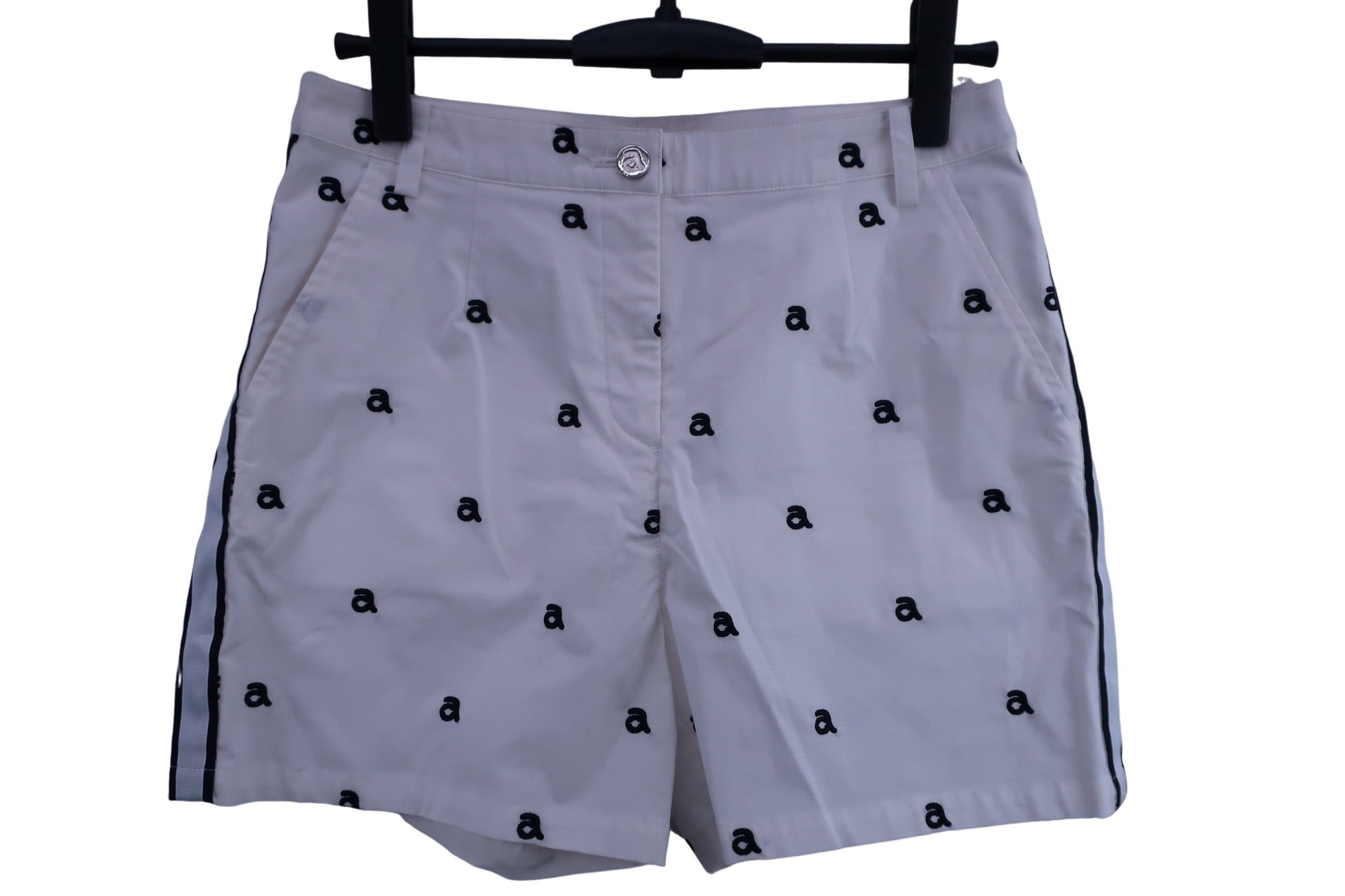 archivio(アルチビオ) ショートパンツ 白ロゴ柄 レディース 40 A757225 A-1