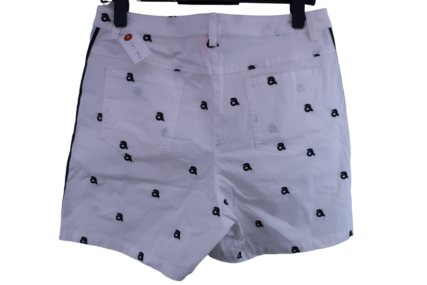 archivio(アルチビオ) ショートパンツ 白ロゴ柄 レディース 40 A757225 A-4