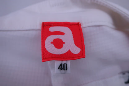 archivio(アルチビオ) ショートパンツ 白ロゴ柄 レディース 40 A757225 A-7