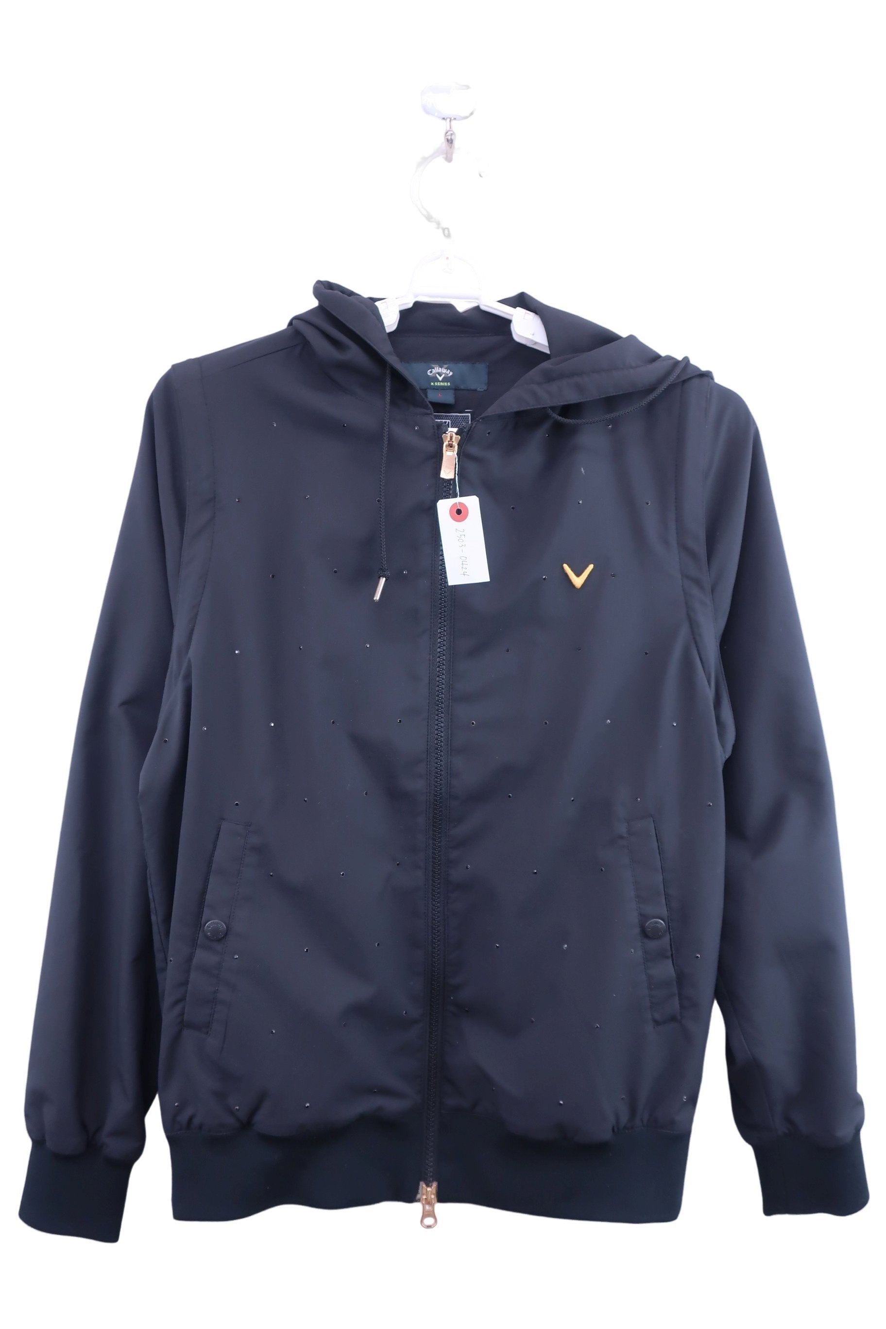 Callaway(キャロウェイ) パーカー 黒 レディース L 241-110811 B-1