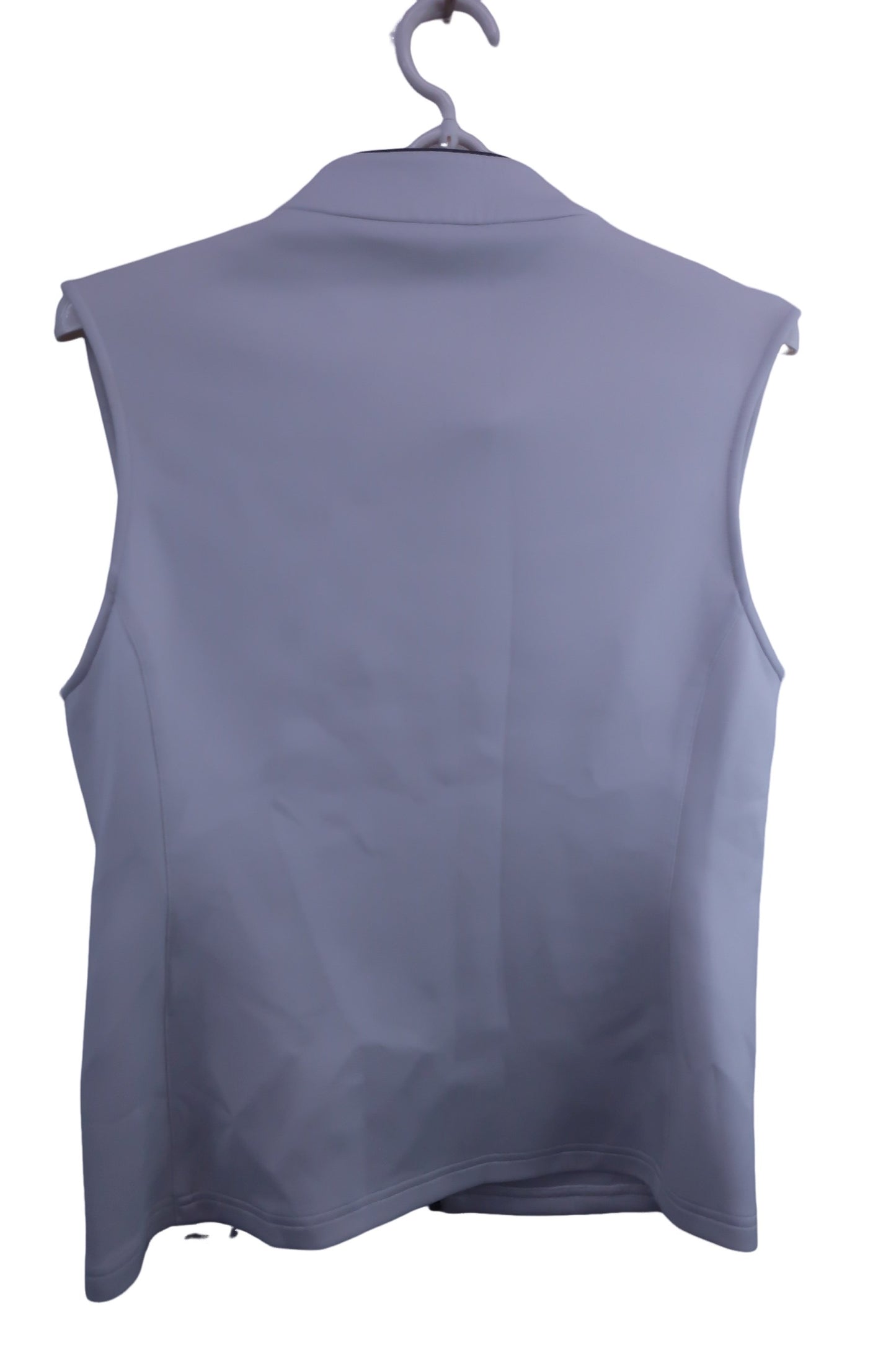 POLO GOLF(ポロゴルフ) フルジップベスト 白 レディース M A-4