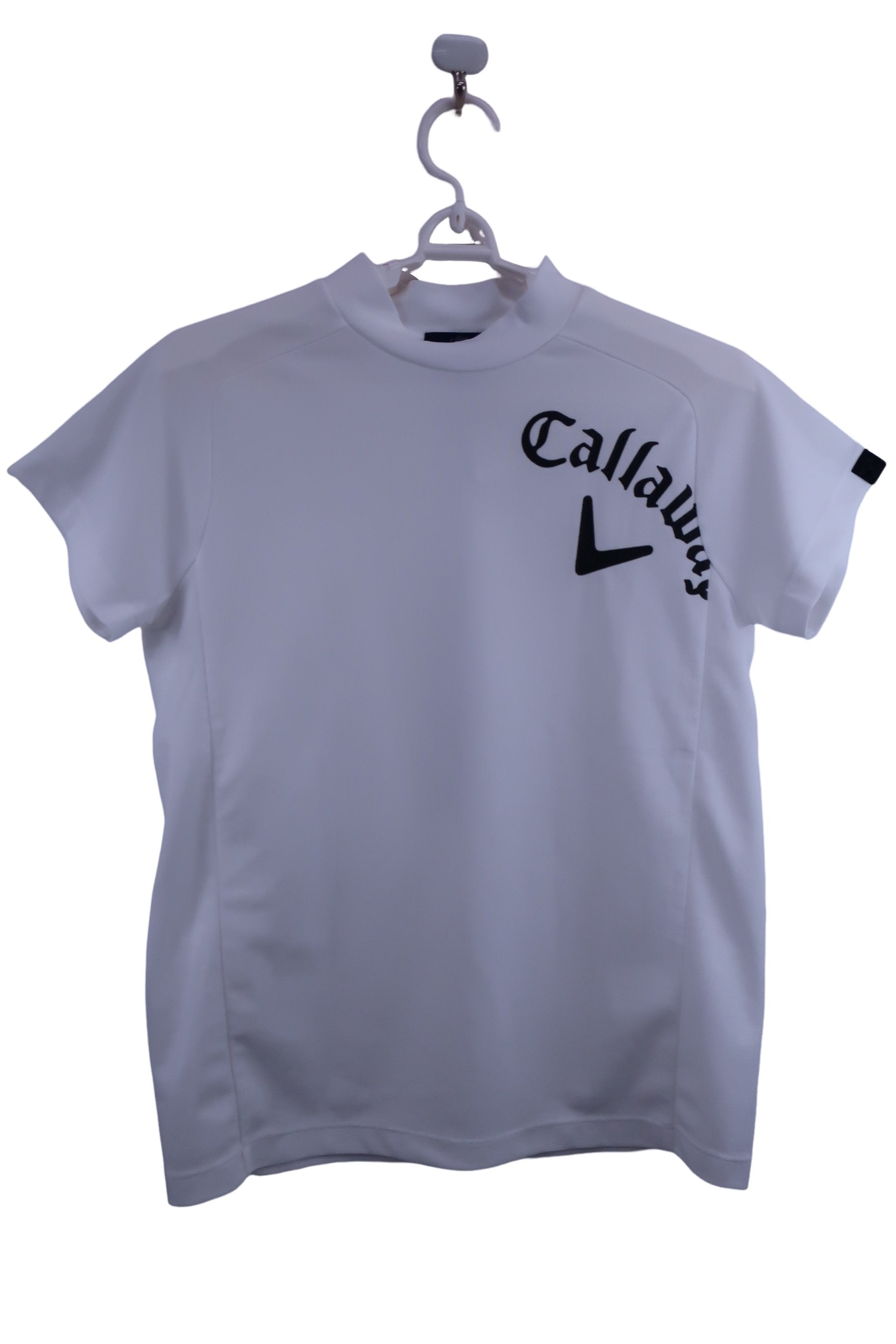 Callaway(キャロウェイ) 半袖モックネックシャツ 白 レディース L C22134250 A-1