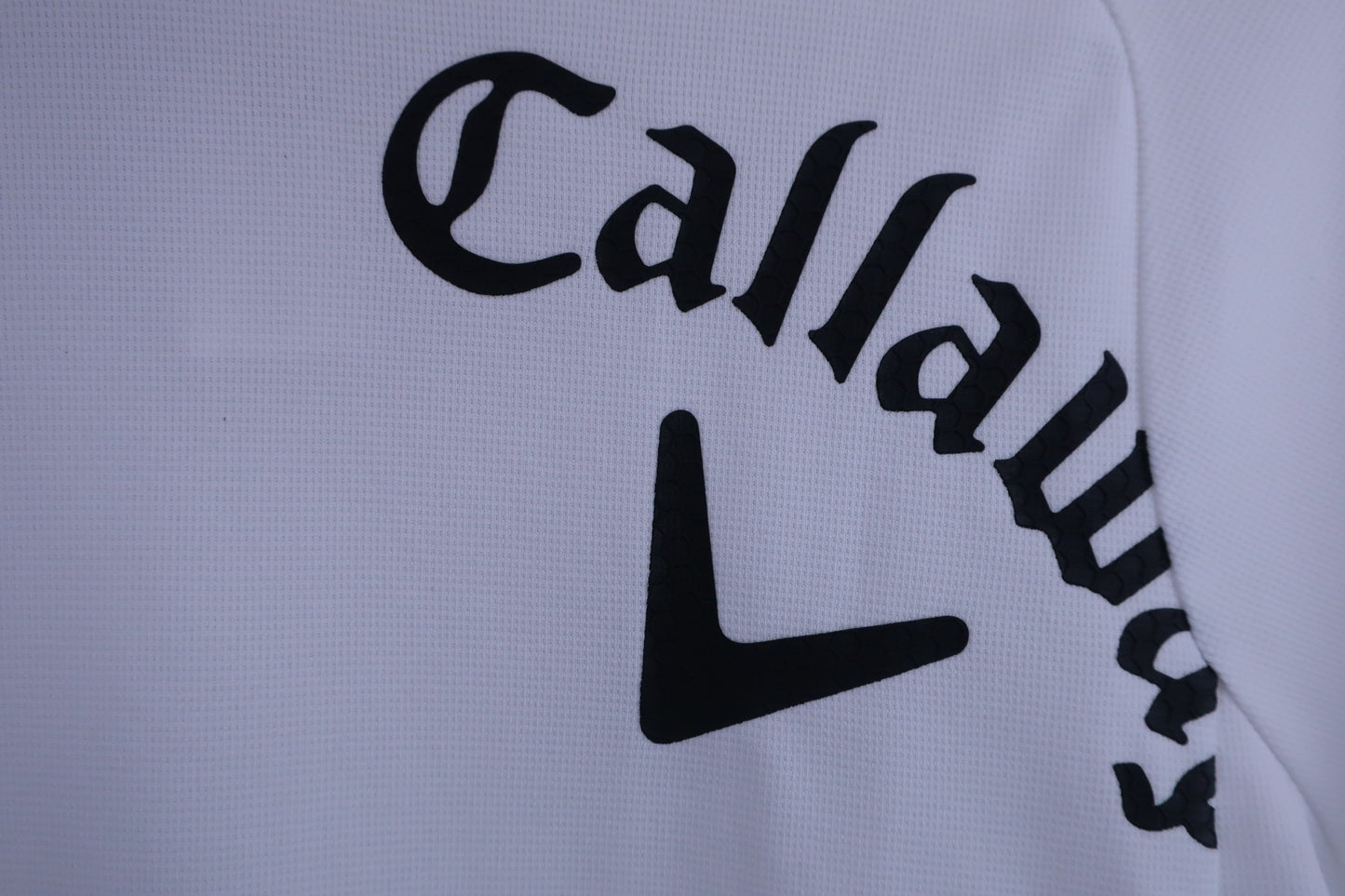 Callaway(キャロウェイ) 半袖モックネックシャツ 白 レディース L C22134250 A-2