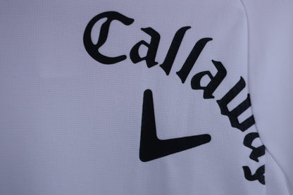 Callaway(キャロウェイ) 半袖モックネックシャツ 白 レディース L C22134250 A-2
