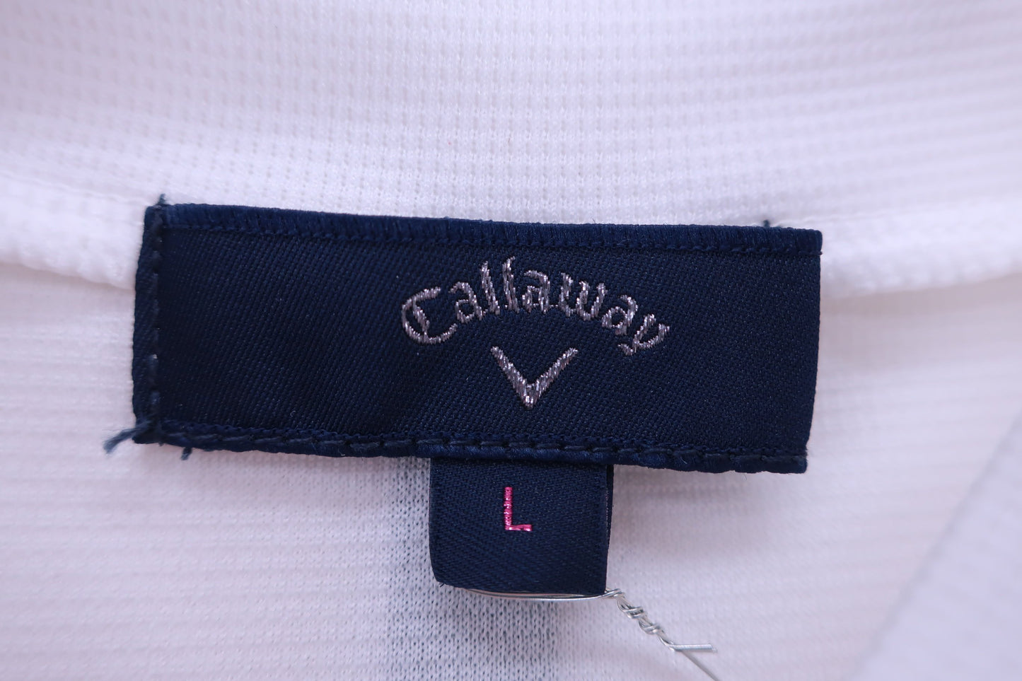 Callaway(キャロウェイ) 半袖モックネックシャツ 白 レディース L C22134250 A-4