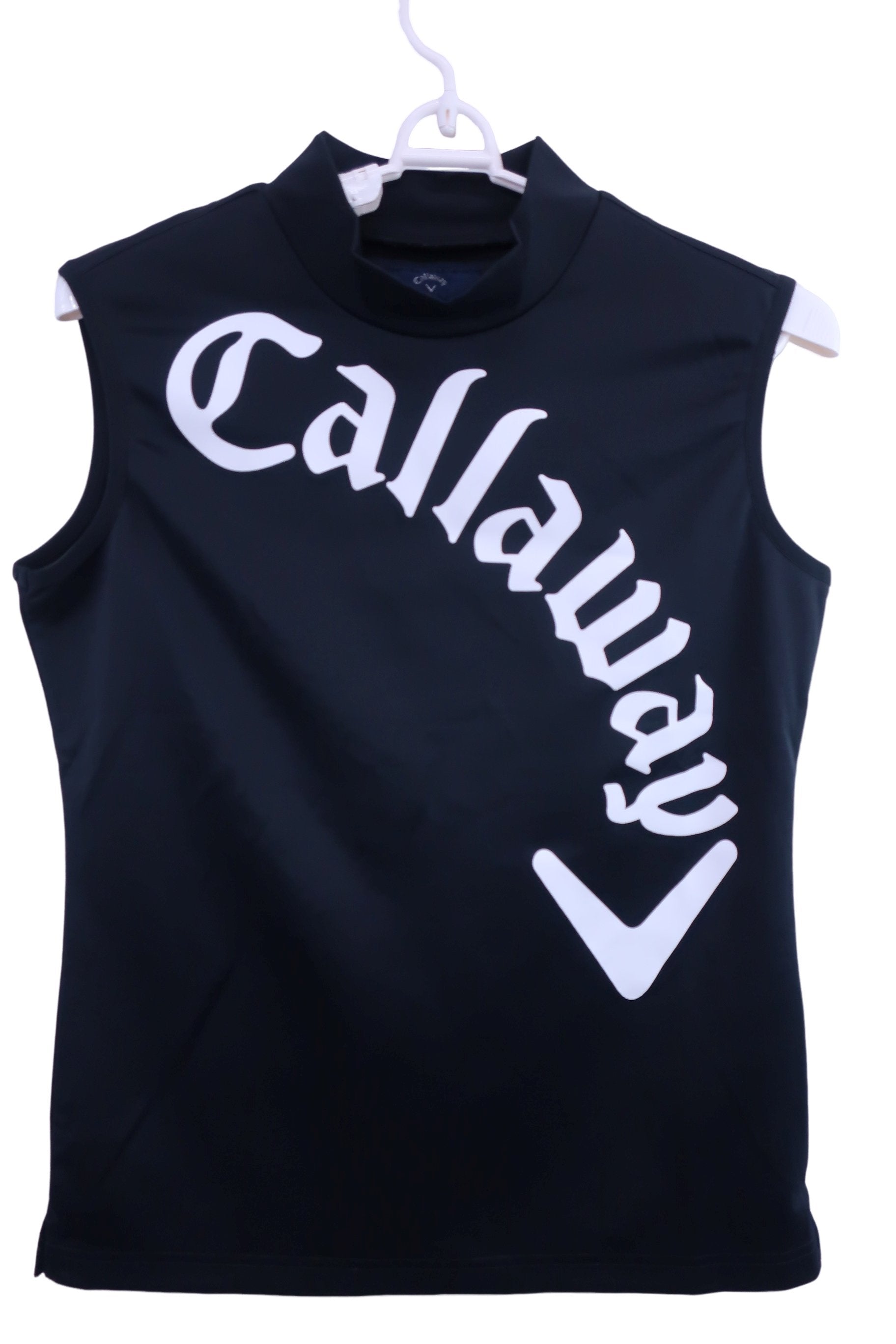 Callaway(キャロウェイ) ノースリーブモックネックシャツ 黒 レディース L C22134282 B-1